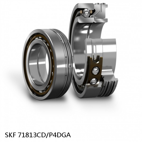 71813CD/P4DGA SKF Super Precision,Super Precision Bearings,Super Precision Angular Contact,71800 Series,15 Degree Contact Angle