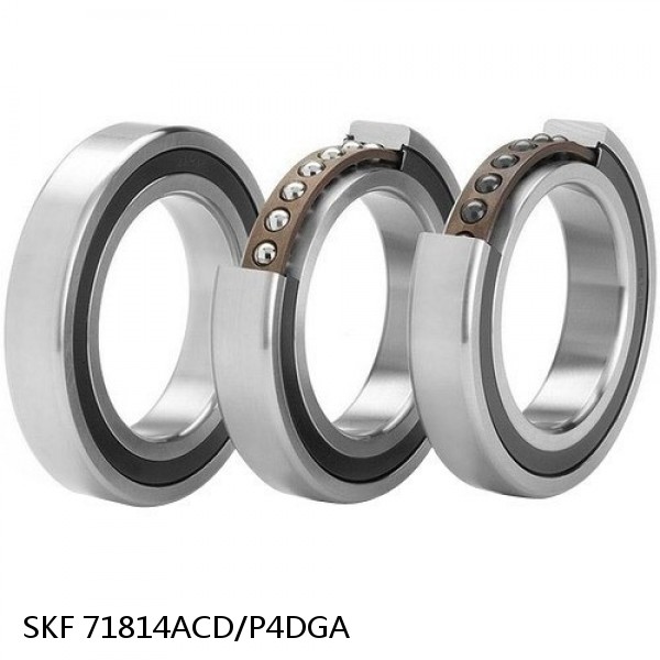 71814ACD/P4DGA SKF Super Precision,Super Precision Bearings,Super Precision Angular Contact,71800 Series,25 Degree Contact Angle